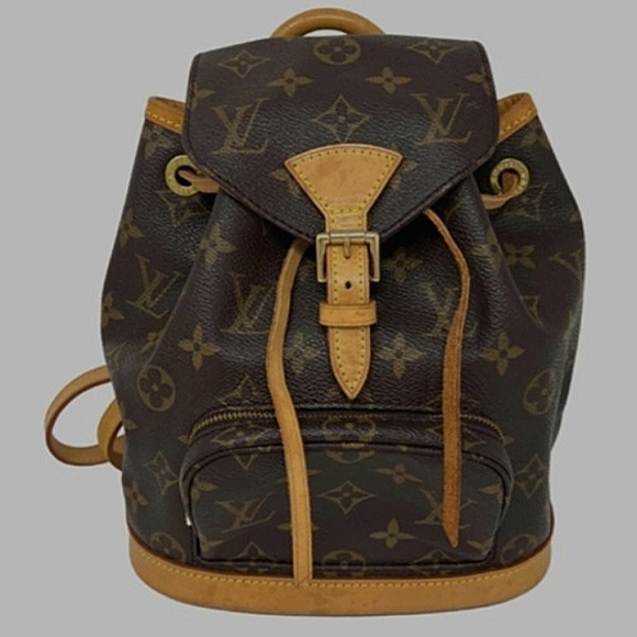 LOUIS VUITTON MONOGRAM MONTSOURIS BACKPACK. - Picture 1 of 6